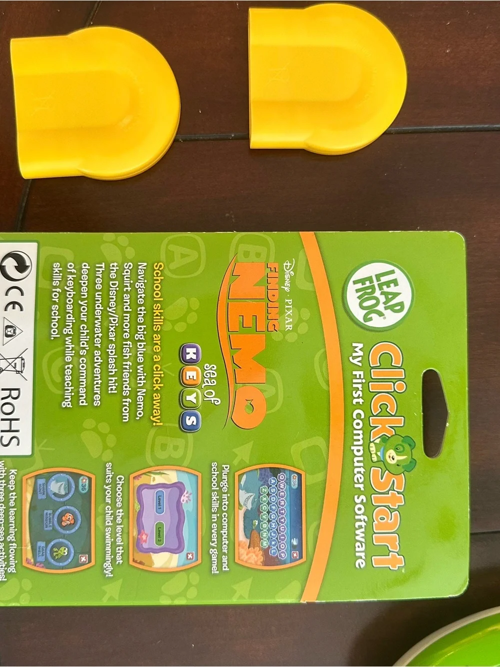 Leap Frog Click Start Kids Learning Computer Toy - Green